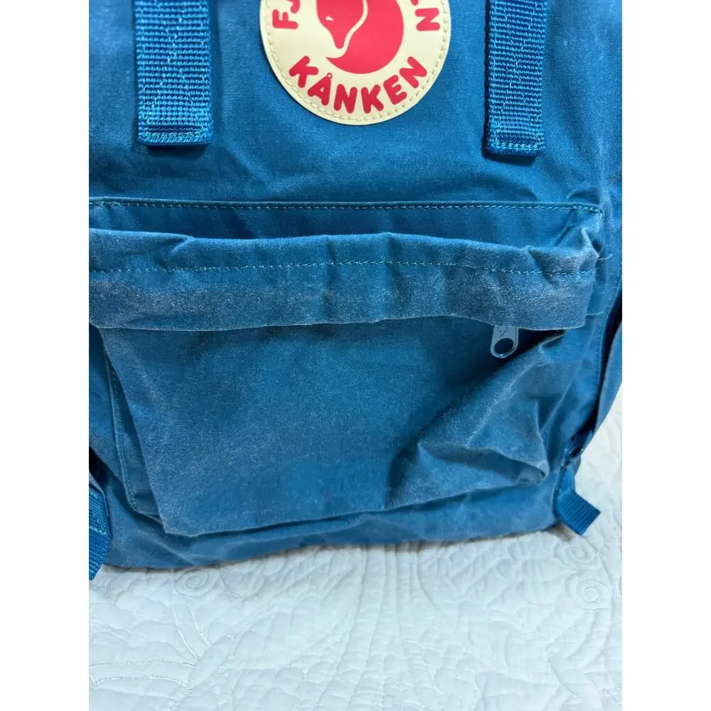 Fjallraven Blue Kanken Water Resistant Quick Dry Outdoor School Travel Backpack